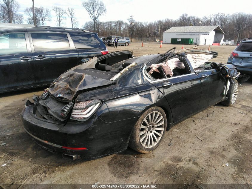 2014 BMW 7 SERIES 750I XDRIVE WBAYB6C51ED224222