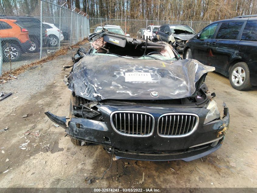 2014 BMW 7 SERIES 750I XDRIVE WBAYB6C51ED224222