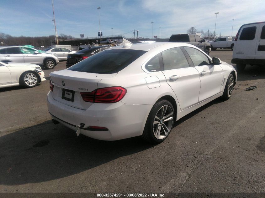 2019 BMW 4 SERIES 430I XDRIVE WBA4J3C52KBL05267