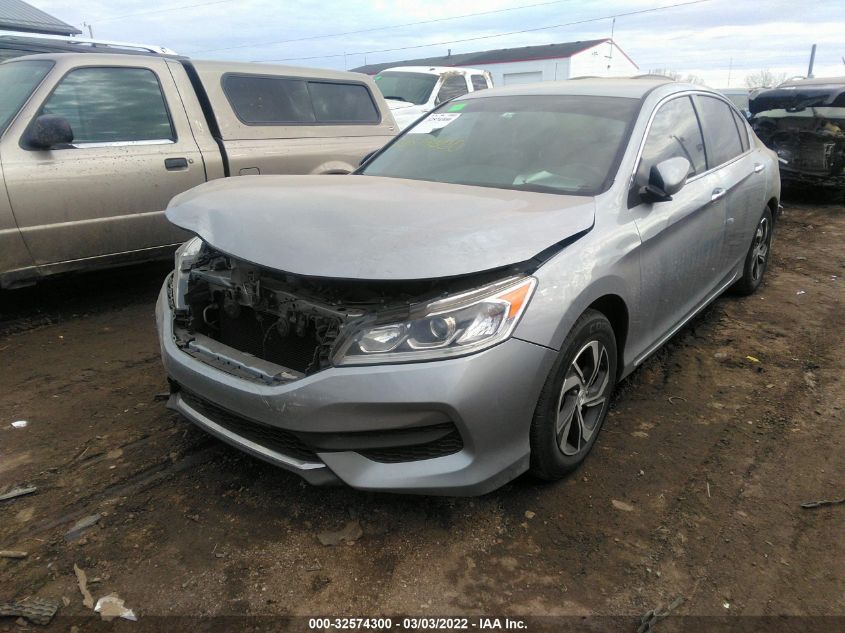 2017 HONDA ACCORD SEDAN LX 1HGCR2F39HA293243
