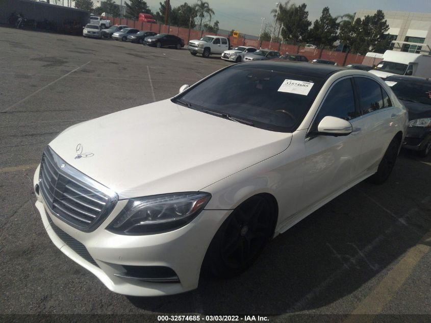 2015 MERCEDES-BENZ S-CLASS S 550 WDDUG8FB4FA069108