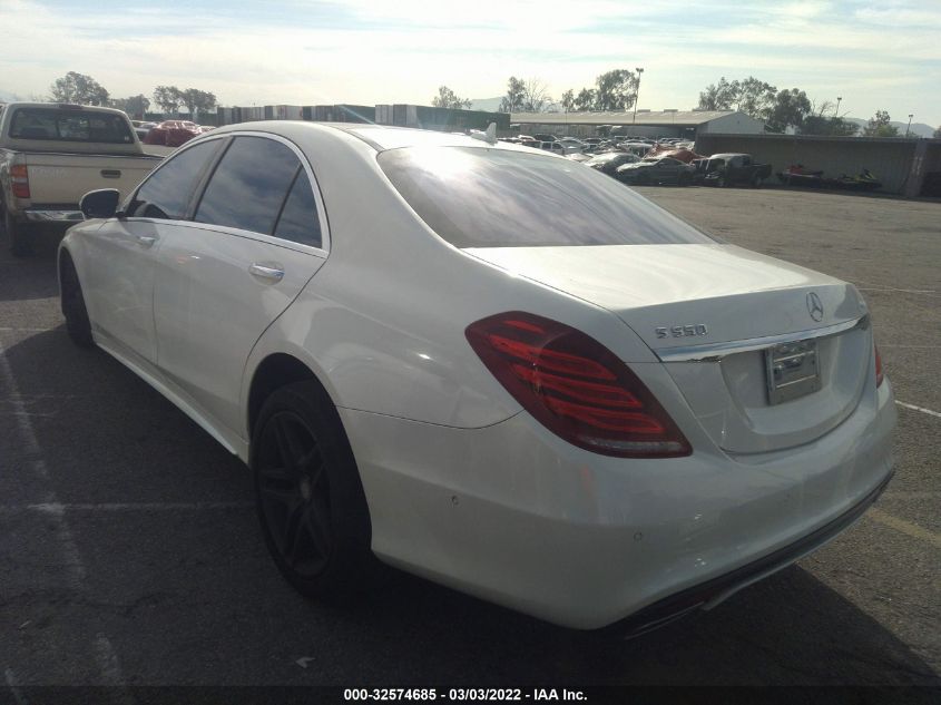 2015 MERCEDES-BENZ S-CLASS S 550 WDDUG8FB4FA069108