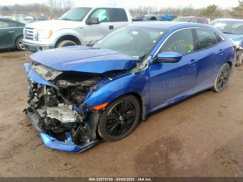 2018 HONDA CIVIC HATCHBACK EX SHHFK7H54JU232146
