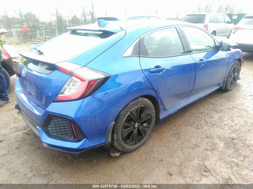 2018 HONDA CIVIC HATCHBACK EX SHHFK7H54JU232146