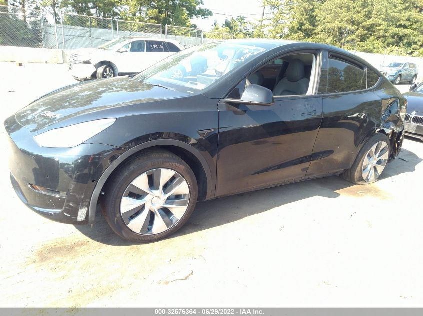 2021 TESLA MODEL Y LONG RANGE 5YJYGDEE4MF139288