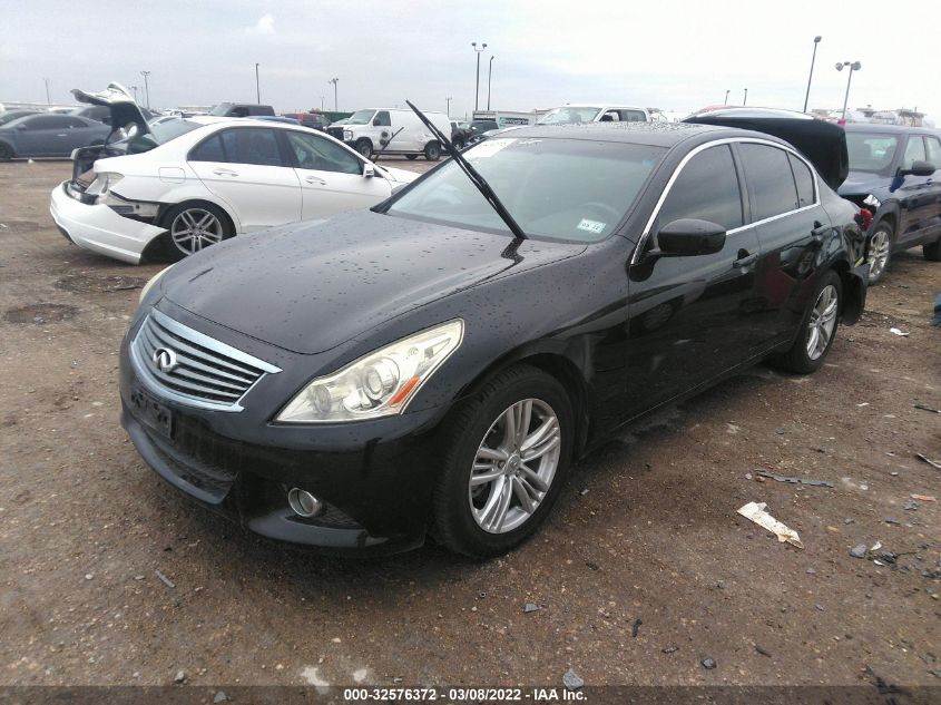 2013 INFINITI G37 SEDAN X JN1CV6AR5DM750509