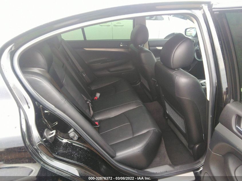 2013 INFINITI G37 SEDAN X JN1CV6AR5DM750509