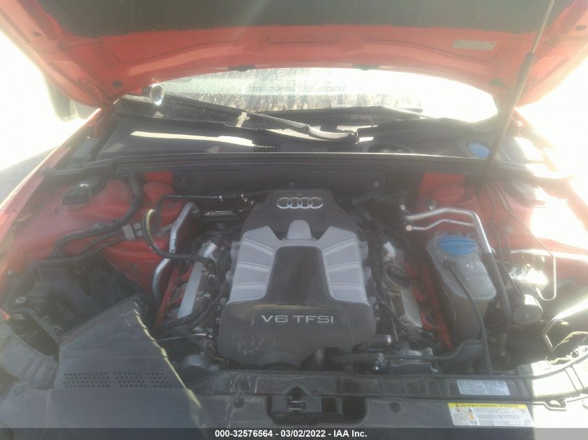 2013 AUDI S5 PREMIUM PLUS WAUGGAFR5DA028704