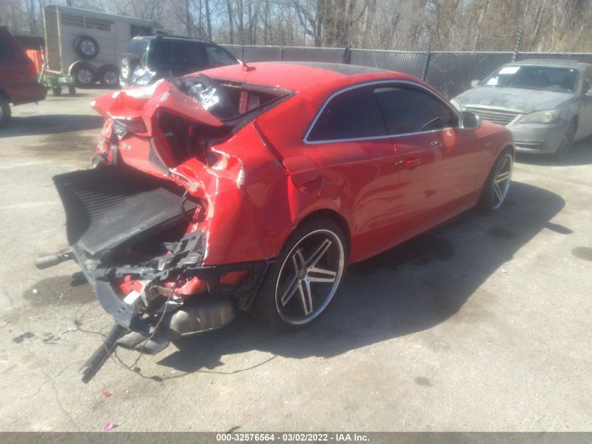 2013 AUDI S5 PREMIUM PLUS WAUGGAFR5DA028704