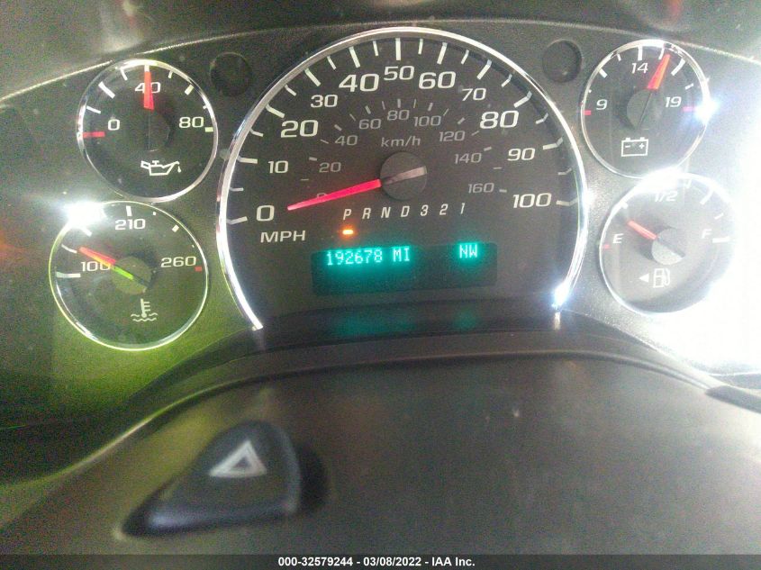 2013 CHEVROLET EXPRESS CARGO VAN 1GCSGAF43D1121996