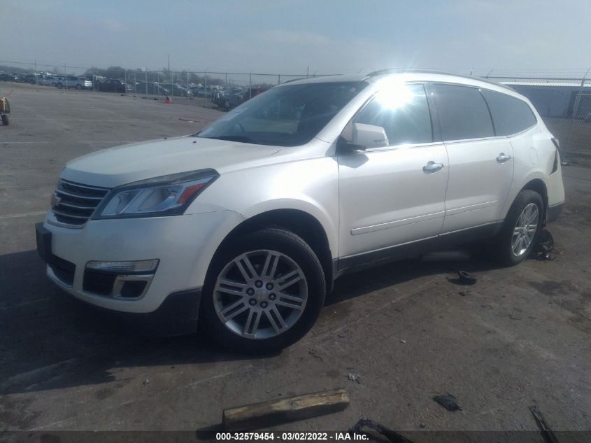 2013 CHEVROLET TRAVERSE LT 1GNKVGKD8DJ124396