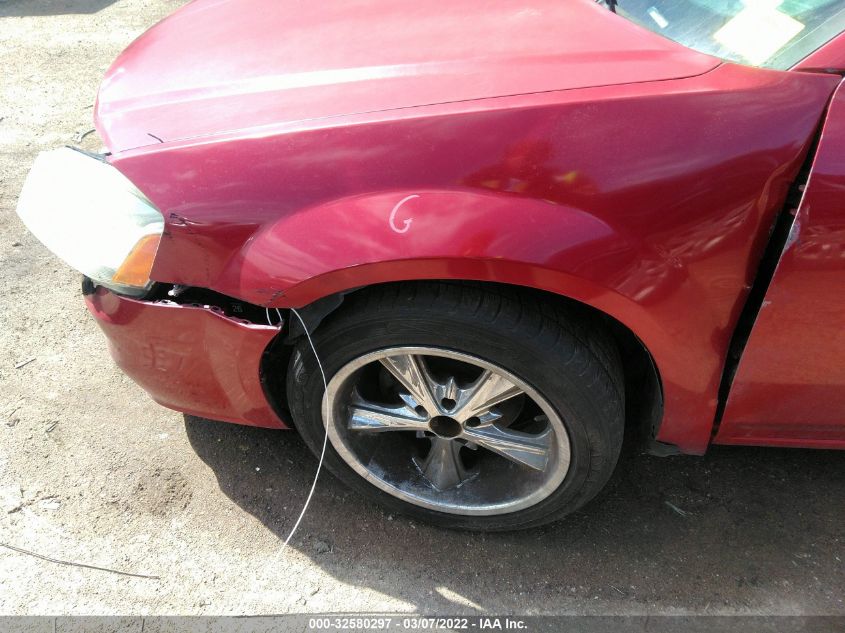 2013 DODGE AVENGER SE 1C3CDZAB4DN582624