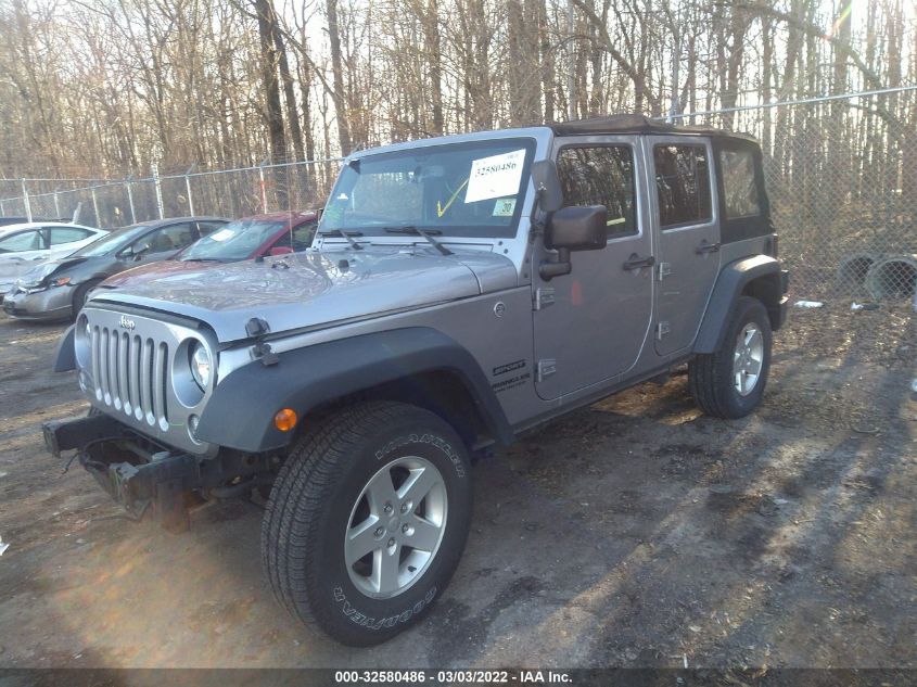 2017 JEEP WRANGLER UNLIMITED SPORT 1C4BJWDG8HL586621