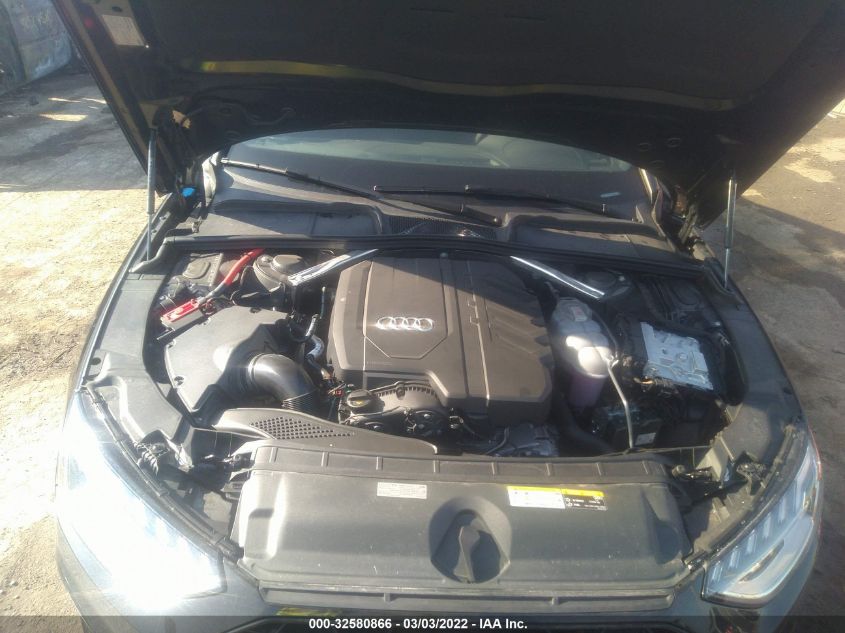2021 AUDI A4 SEDAN S LINE PREMIUM PLUS WAUEAAF42MA086444