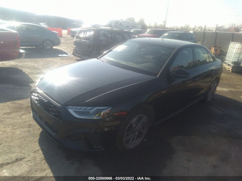 2021 AUDI A4 SEDAN S LINE PREMIUM PLUS WAUEAAF42MA086444