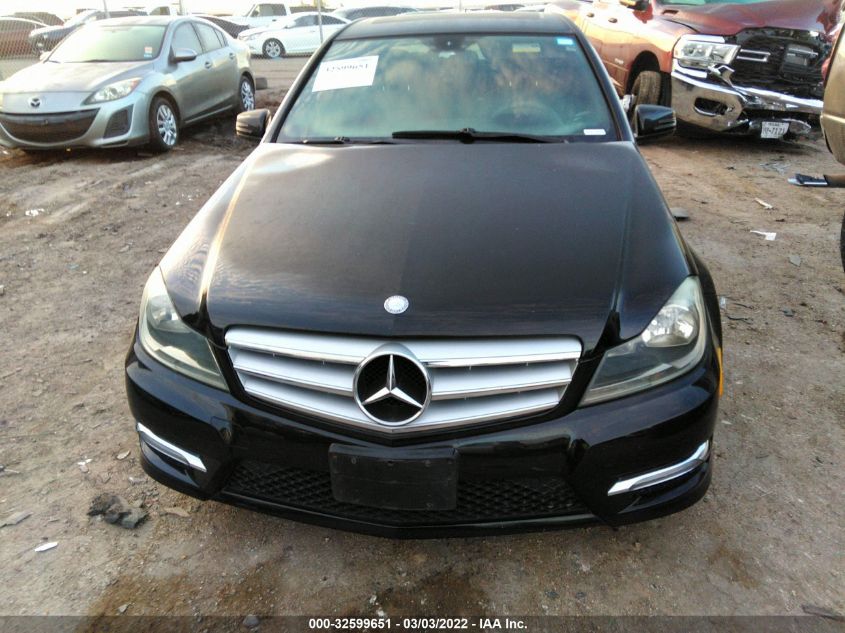 WDDGF4HB7CA619533 2012 MERCEDES-BENZ C-CLASS, photo no. 6