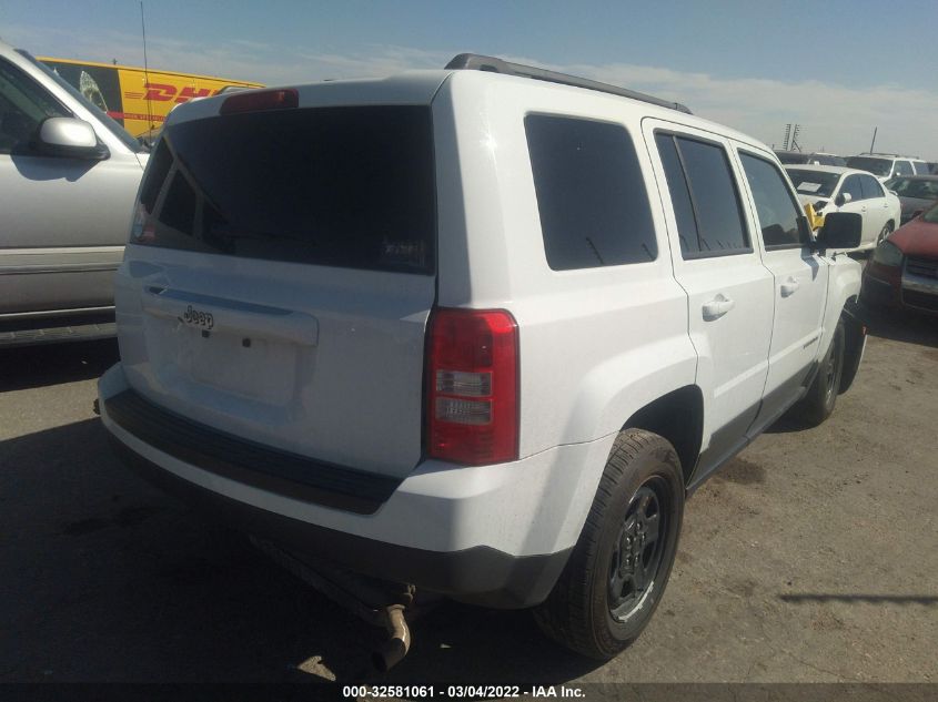 2016 JEEP PATRIOT SPORT 1C4NJPBA4GD702021