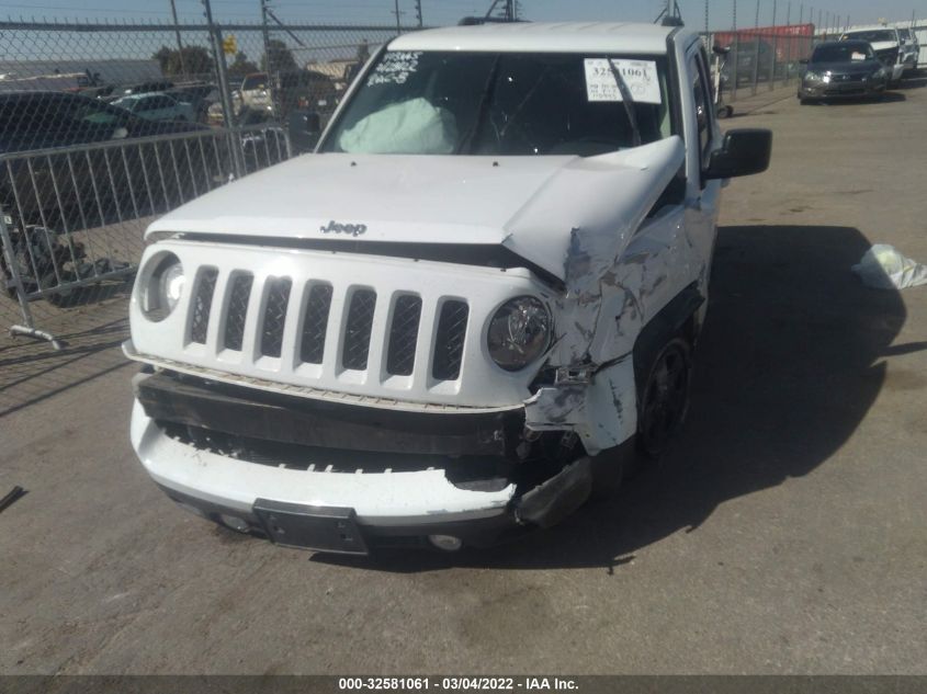 2016 JEEP PATRIOT SPORT 1C4NJPBA4GD702021