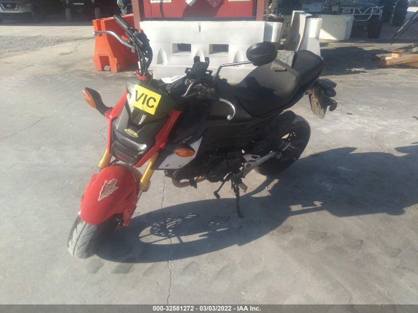 2019 HONDA GROM 125 MLHJC7518K5107175