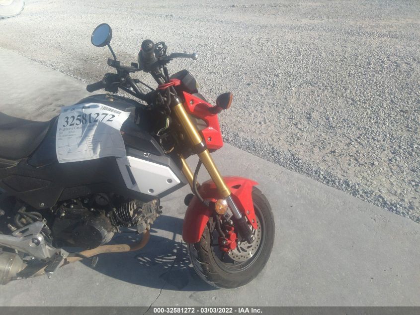 2019 HONDA GROM 125 MLHJC7518K5107175