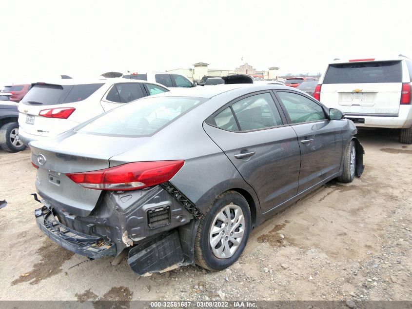 2018 HYUNDAI ELANTRA SE 5NPD74LF1JH275630