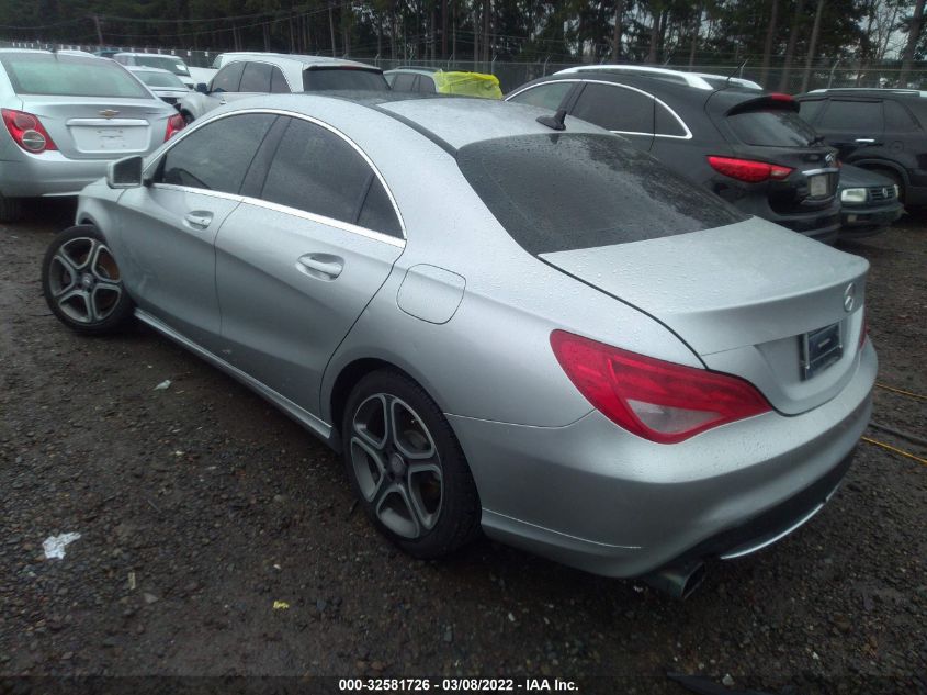 2014 MERCEDES-BENZ CLA-CLASS CLA 250 WDDSJ4EB6EN038713