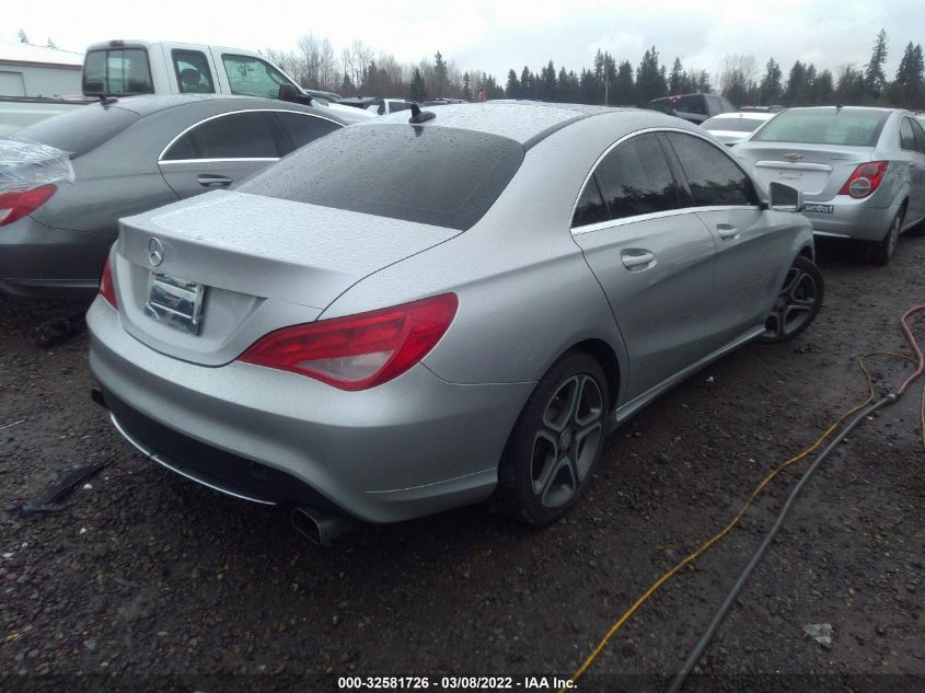 2014 MERCEDES-BENZ CLA-CLASS CLA 250 WDDSJ4EB6EN038713