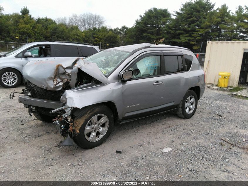 2016 JEEP COMPASS LATITUDE 1C4NJCEA1GD769521
