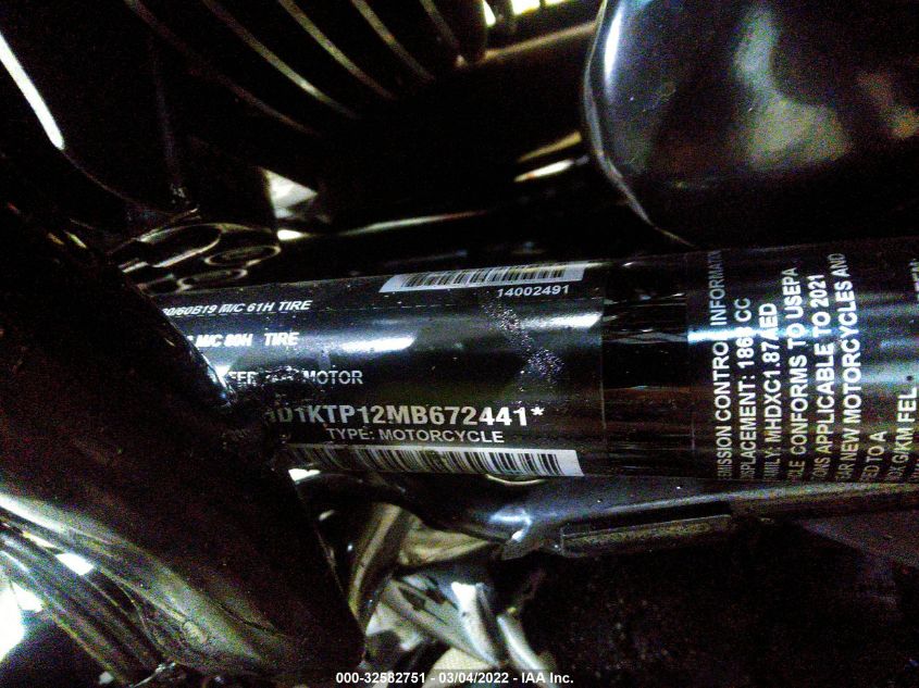 2021 HARLEY-DAVIDSON FLTRXS 1HD1KTP12MB672441