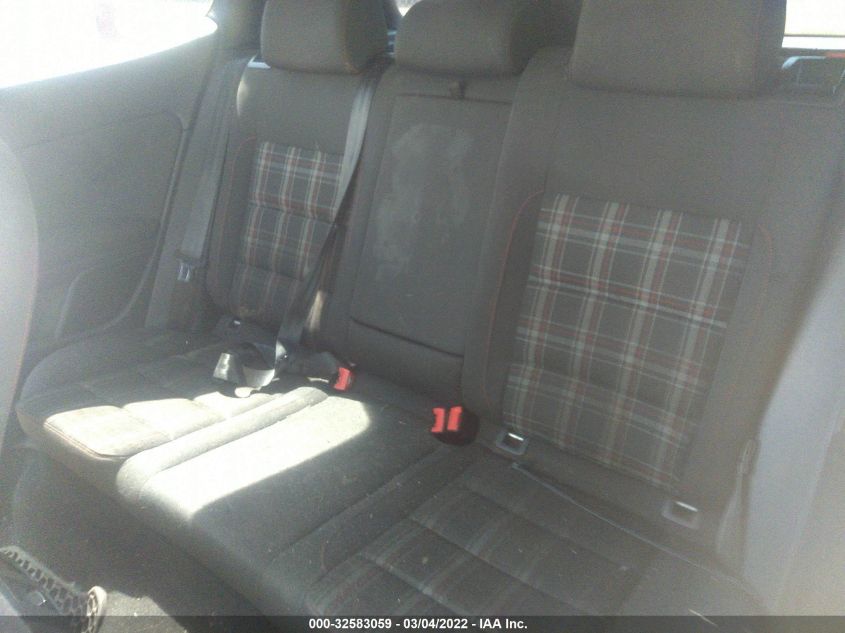 2013 VOLKSWAGEN GTI W/CONV & SUNROOF WVWED7AJ9DW116343