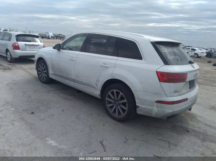 2017 AUDI Q7 PRESTIGE WA1VAAF76HD056827