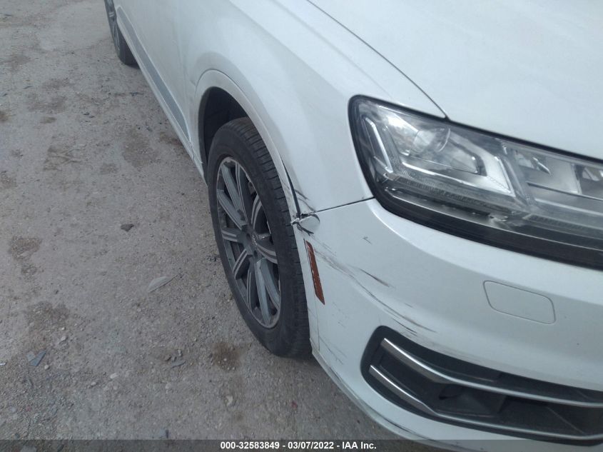 2017 AUDI Q7 PRESTIGE WA1VAAF76HD056827