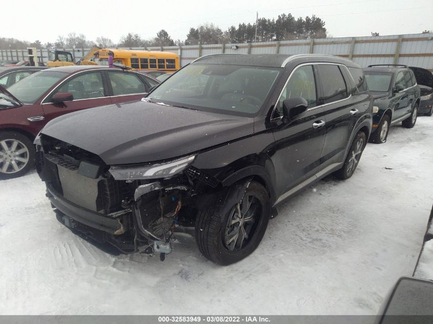 2021 HYUNDAI PALISADE SEL KM8R4DHEXMU300562