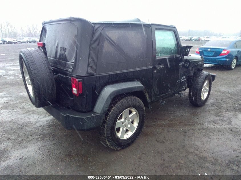 2013 JEEP WRANGLER SPORT 1C4AJWAG1DL664828