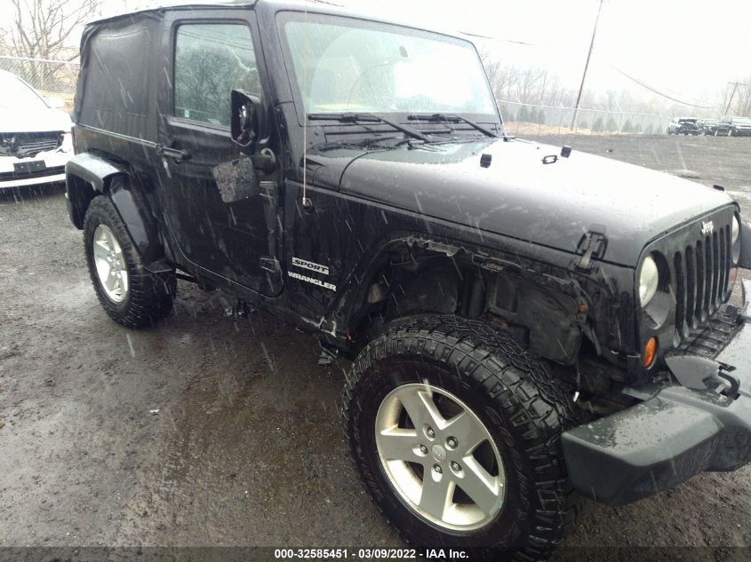2013 JEEP WRANGLER SPORT 1C4AJWAG1DL664828