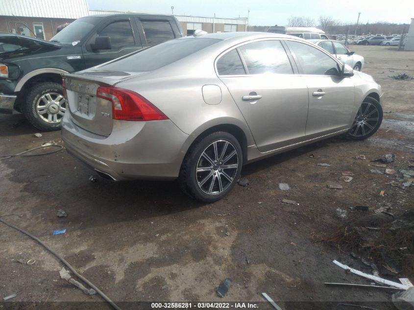 2016 VOLVO S60 INSCRIPTION T5 DRIVE-E PREMIER LYV402FK9GB102030