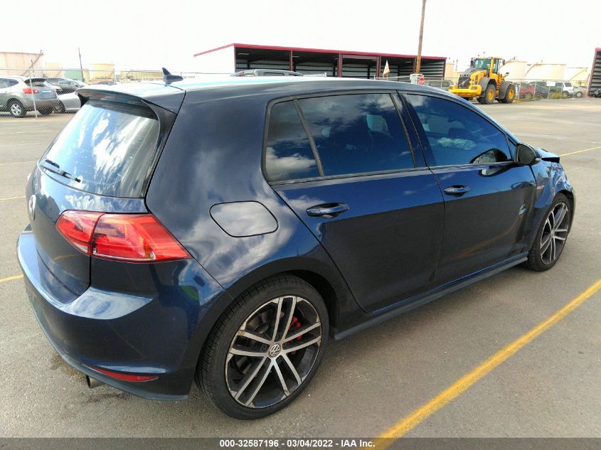 2017 VOLKSWAGEN GOLF GTI S/SE/AUTOBAHN/SPORT 3VW447AU1HM045535