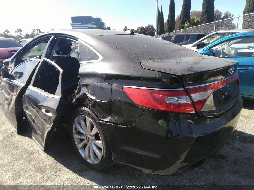 2013 HYUNDAI AZERA KMHFH4JG6DA254684