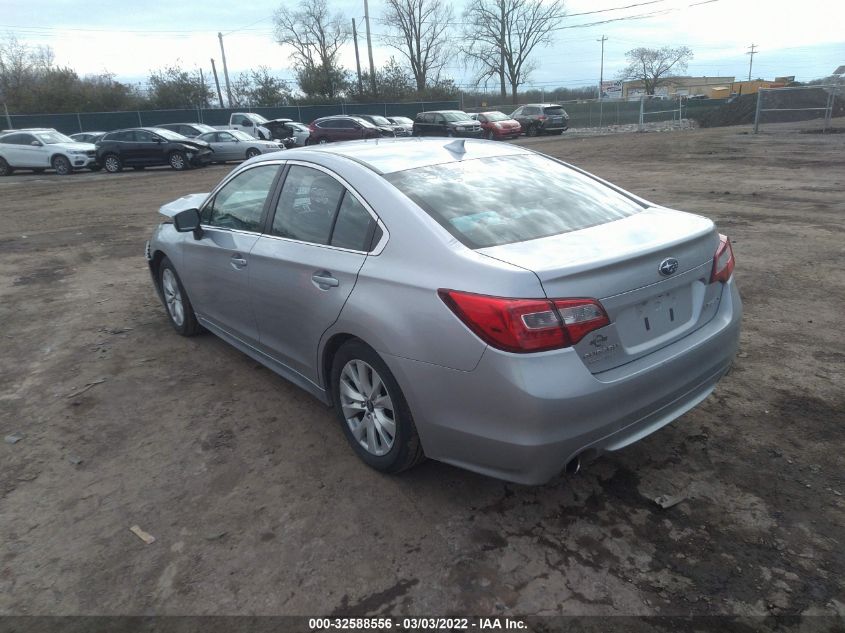 2016 SUBARU LEGACY 2.5I PREMIUM 4S3BNBC67G3056287