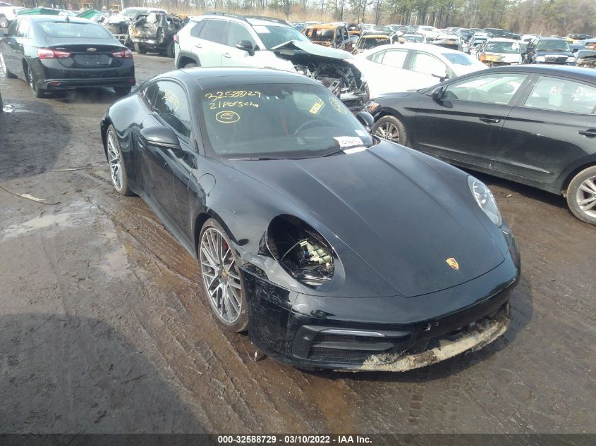 2021 PORSCHE 911, VIN: WP0AB2A99MS222358