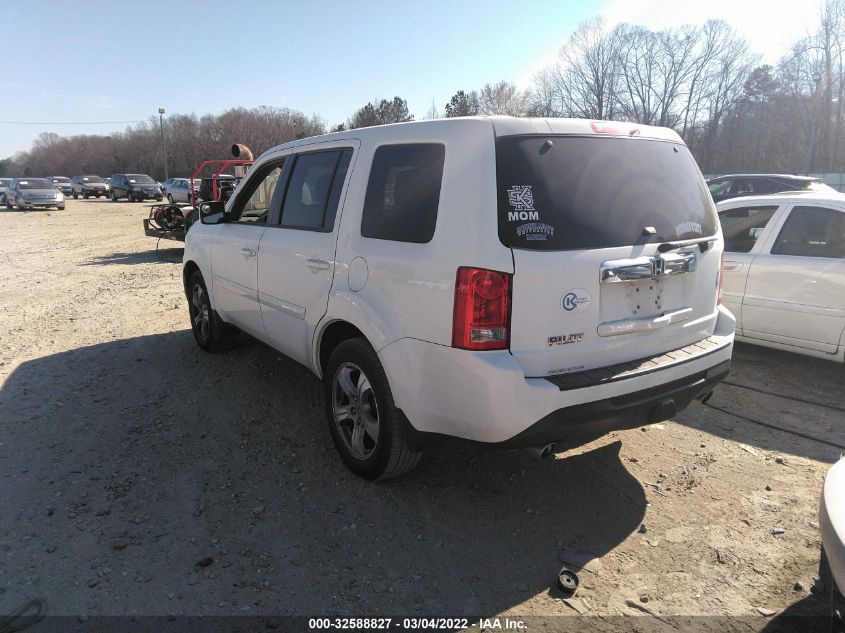 2013 HONDA PILOT EX 5FNYF3H43DB042518