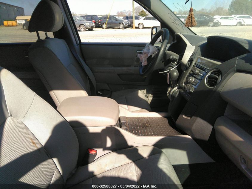 2013 HONDA PILOT EX 5FNYF3H43DB042518