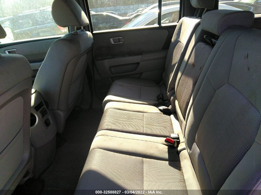 2013 HONDA PILOT EX 5FNYF3H43DB042518