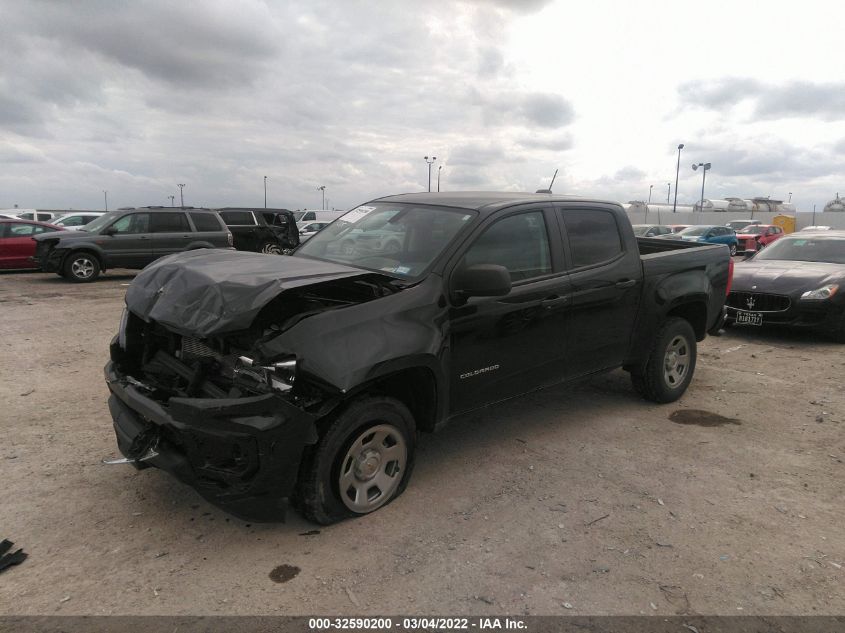 2021 CHEVROLET COLORADO 2WD WORK TRUCK 1GCGSBEA9M1134513