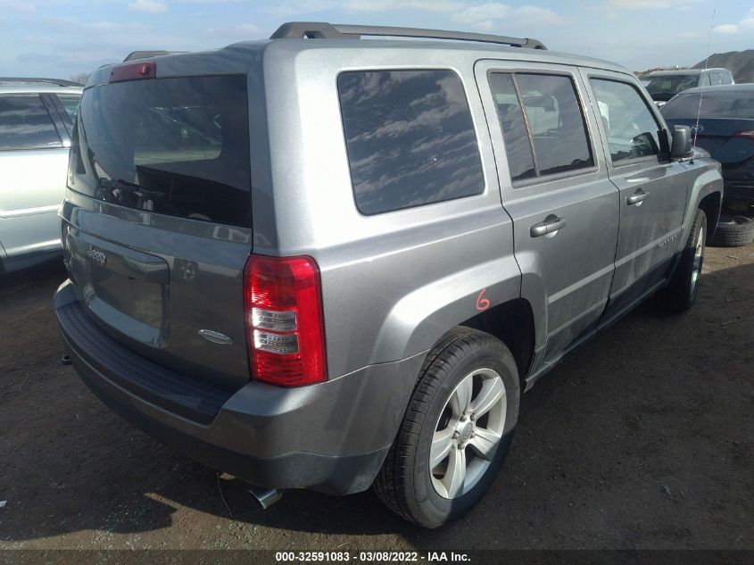 2014 JEEP PATRIOT LATITUDE 1C4NJRFB2ED629971
