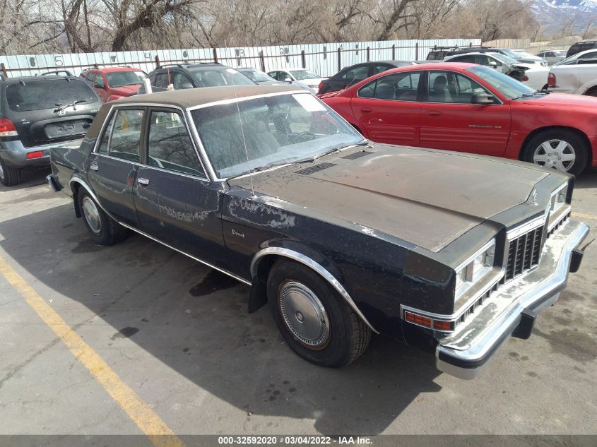 1B3BG26P3GX578729 Dodge Diplomat Photo 1