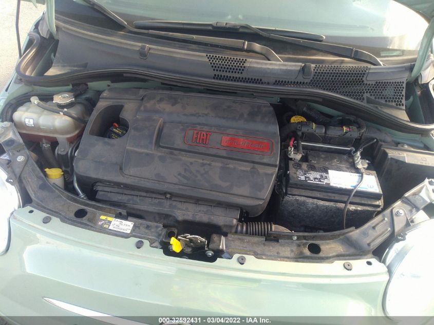 2013 FIAT 500 POP 3C3CFFAR3DT603260
