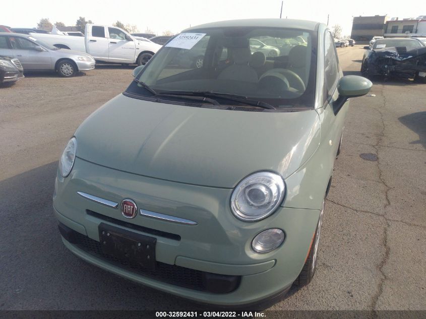 2013 FIAT 500 POP 3C3CFFAR3DT603260