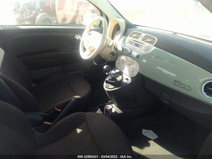 2013 FIAT 500 POP 3C3CFFAR3DT603260