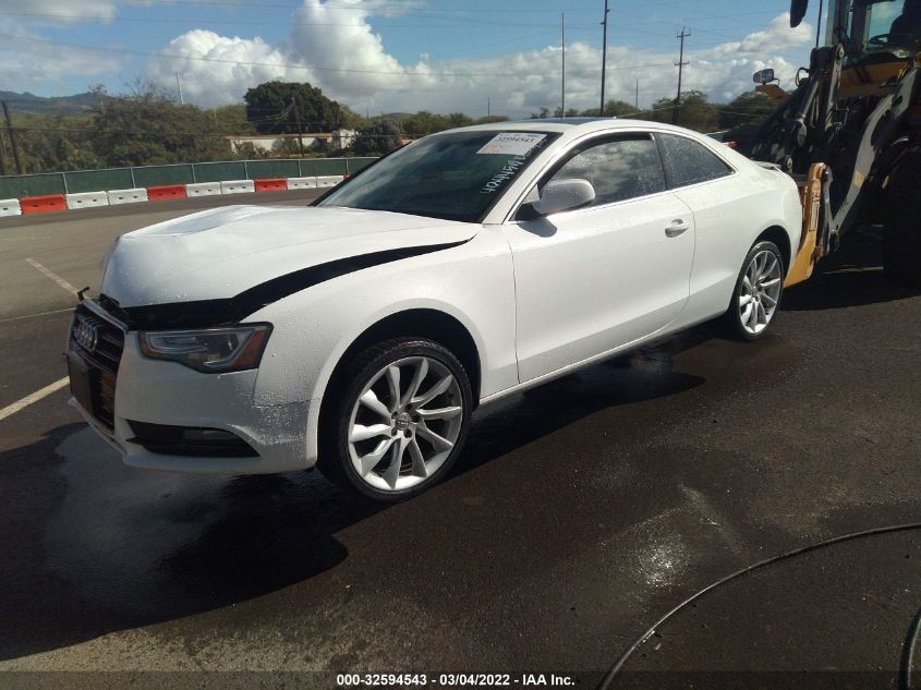 2014 AUDI A5 PREMIUM PLUS WAULFAFR0EA010565